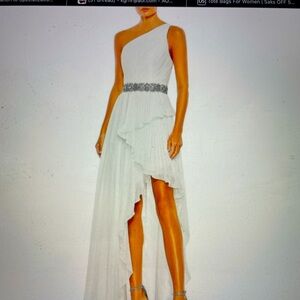 NW/WT Mac Duggal Asymmetric Evening Gown  Size 12       Never worn